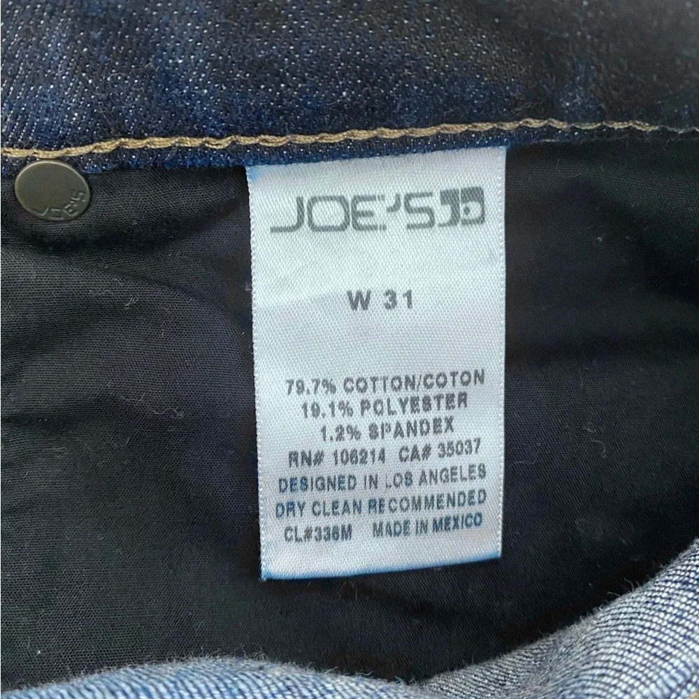 JOE’S Dark Wash Chrissy 8” Bermuda Jean Shorts - Picture 3 of 4